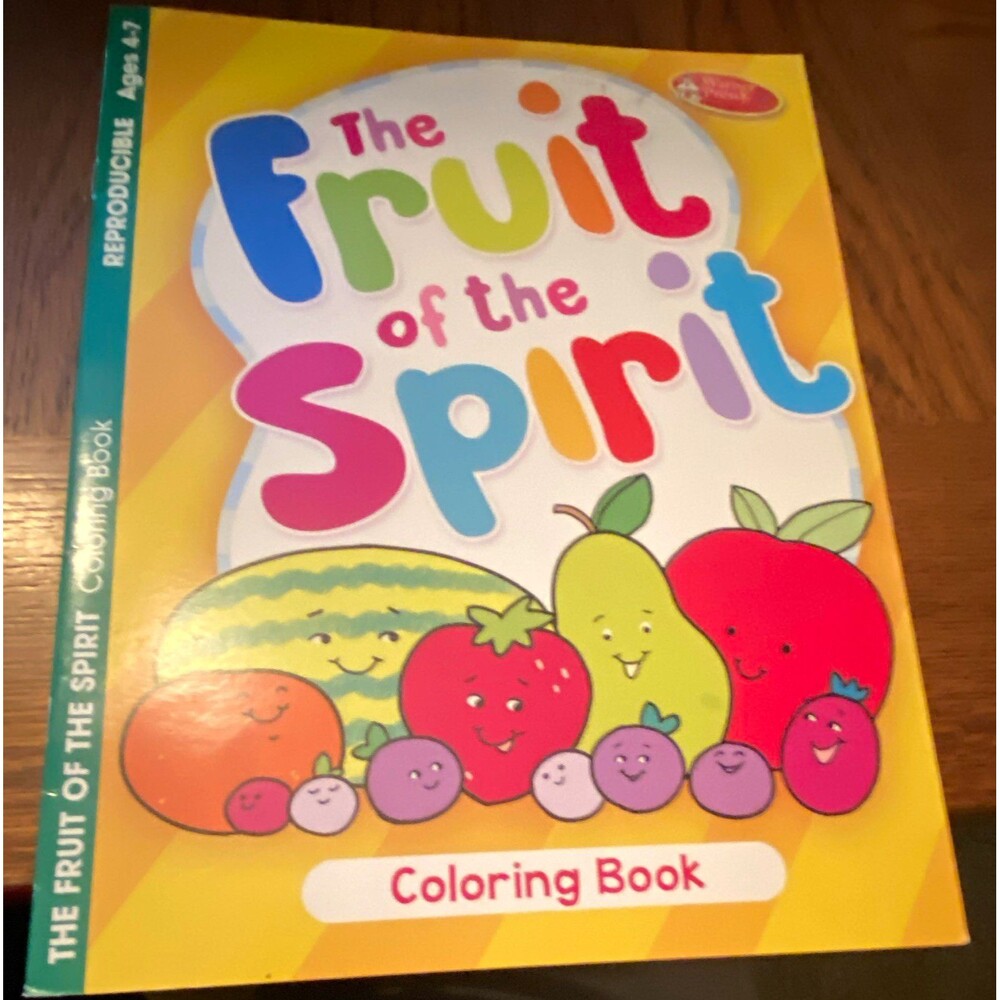 Fruit of the Spirit Warner Press Coloring Book PB Reproducible Carle